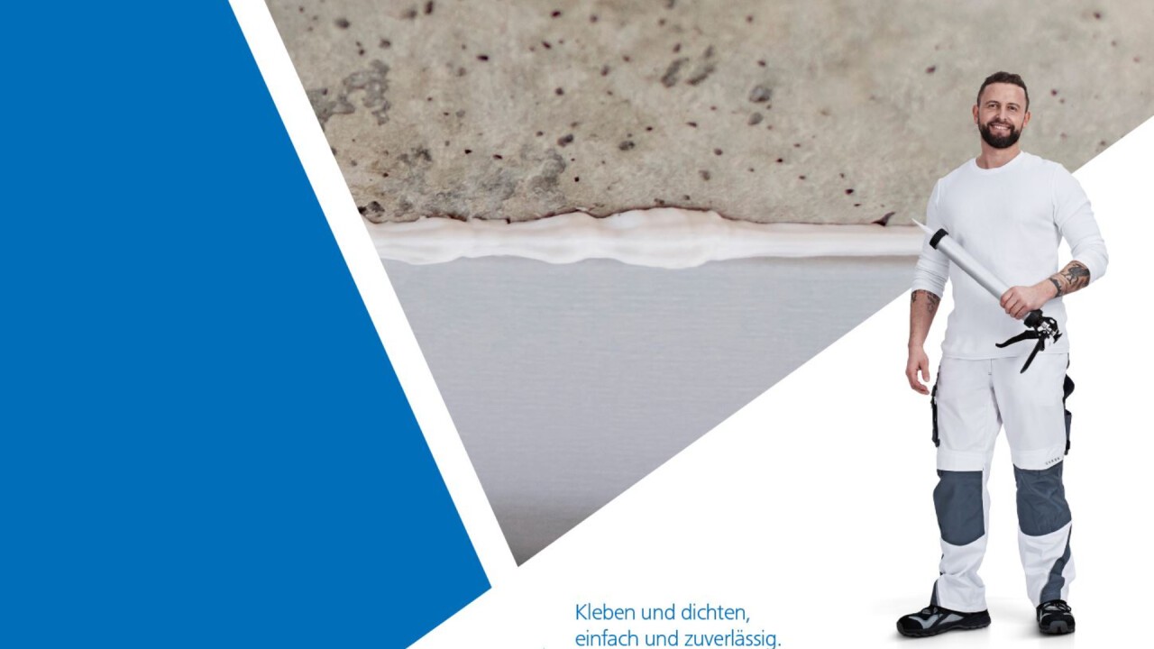 Ran an die Fuge - Lösungen für das Kleben und Dichten.