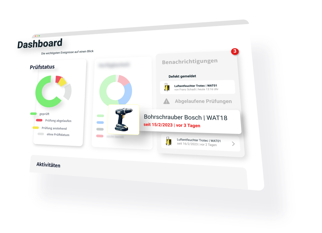 wattro tool-manager dashboard